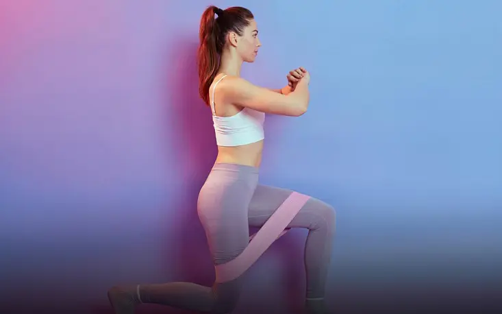 Домашние упражнения с резинкой для фитнеса